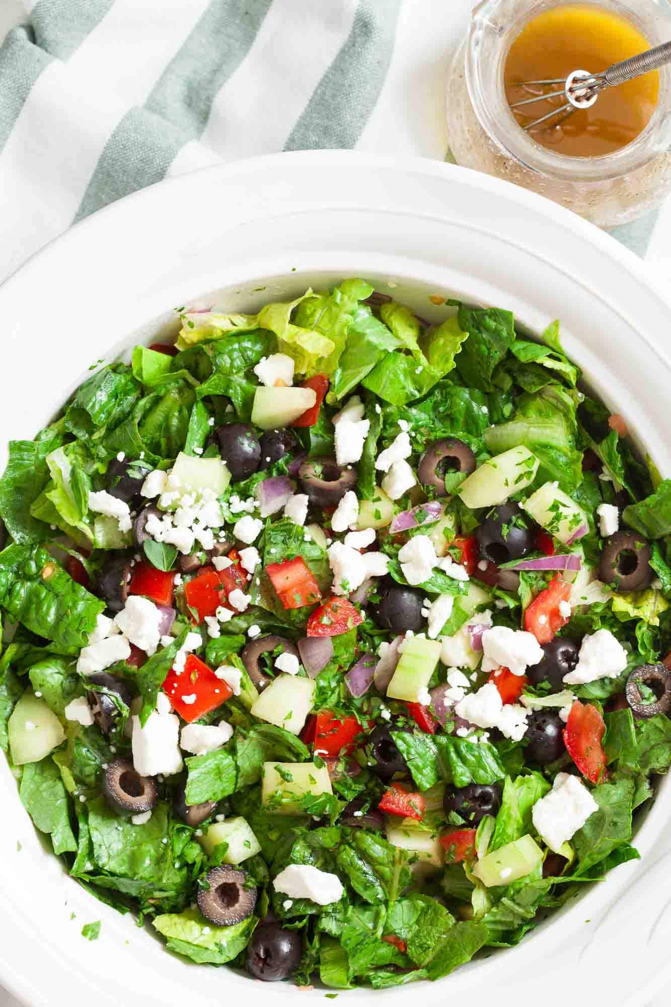 Easy 15-Minute Chopped Greek Salad: Your Summer Favorite